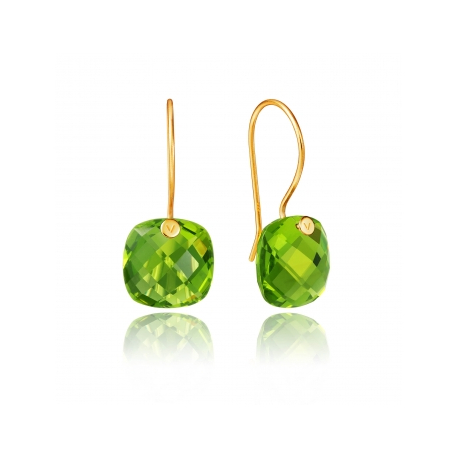 PENDIENTES PIEDRA VERDE