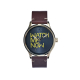 RELOJ HOMBRE CORREA PIEL MARRON