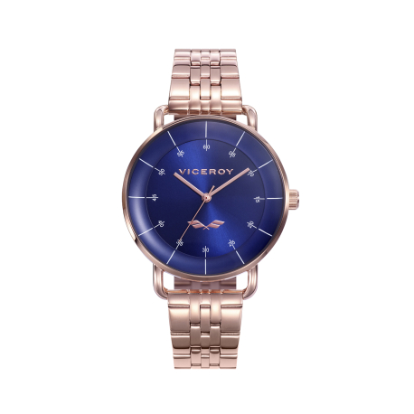 RELOJ MUJER ACERO ROSA