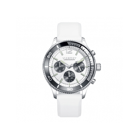 RELOJ HOMBRE CORREA BLANCA